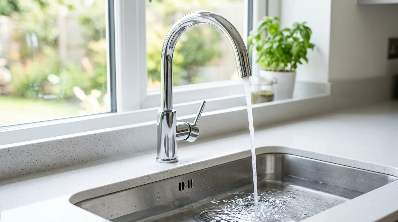 Local Plumbing Master Pros same day plumber fixing a faucet in Hamden, OH